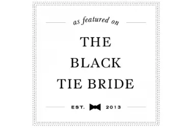 the black tie bride logo